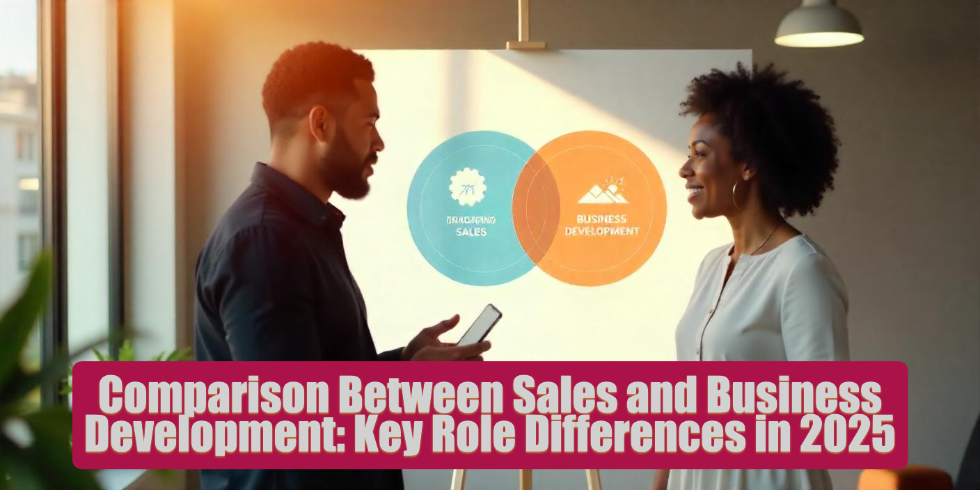 Comparison Between Sales and Business Development: Key Role Differences in 2025